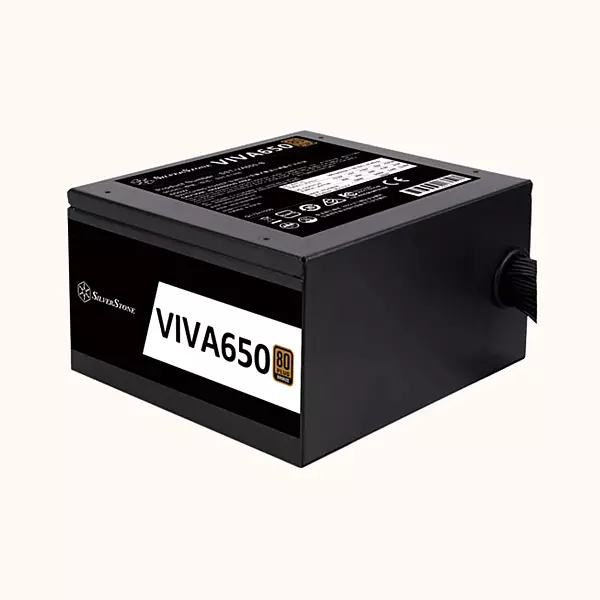 SilverStone Power supply 80 Plus Non-Modular ATX SMPS (VIVA 650 Bronze)