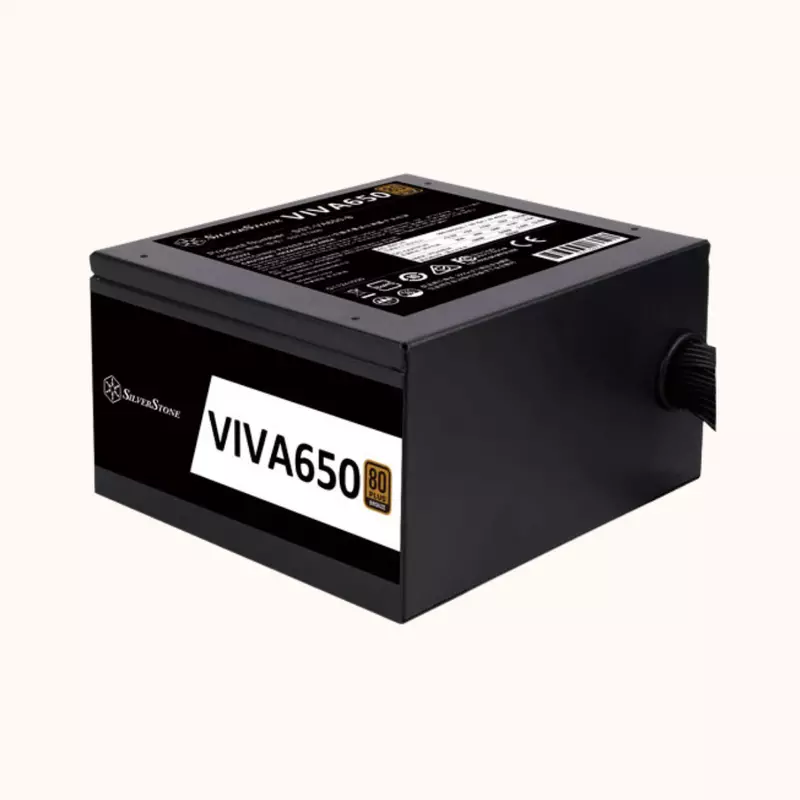 SilverStone Power supply 80 Plus Non-Modular ATX SMPS (VIVA 650 Bronze)
