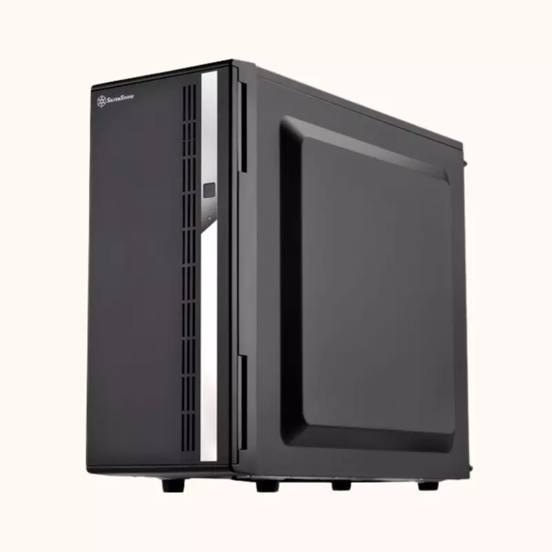 Silverstone Alloy Steel Tower Case X V2.0,Black(CS-380B)