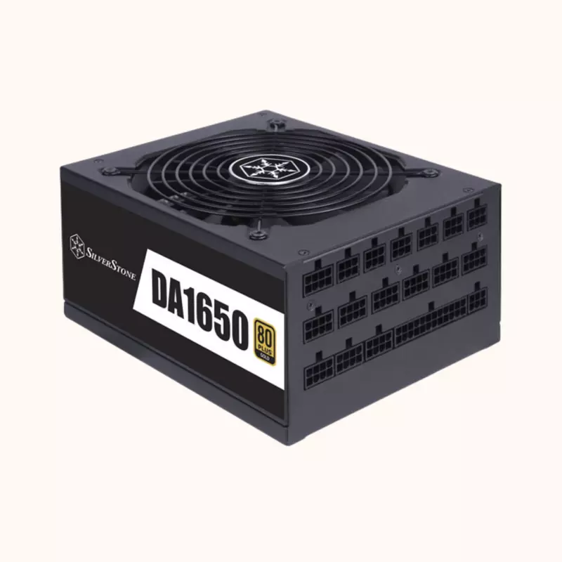 Silverstone Power Supply Fully Modular 80 Plus Gold ATX (DA1650 Gold)