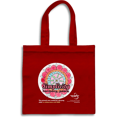 Canvas Tote Bag โ Simplicity Peace Canvas Tote Bag โ Simplicity Peace