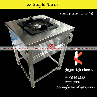 SS Single Burner