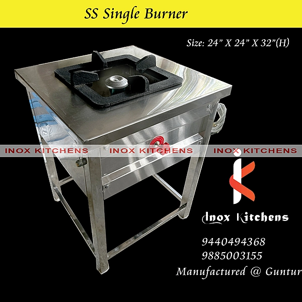 SS Single Burner