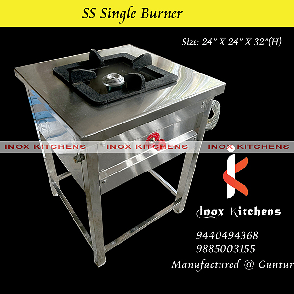 SS Single Burner