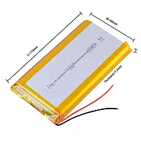 3.7V 10000mAh Lithium Polymer Battery Single Cell 3.7V 10000mAh Lithium Polymer Battery Single Cell