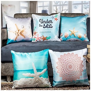 SingleTone Digital Printed Cushion Cover Set of 5