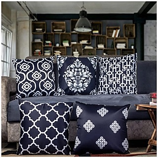 SingleTone Digital Printed Cushion Cover Set of 5
