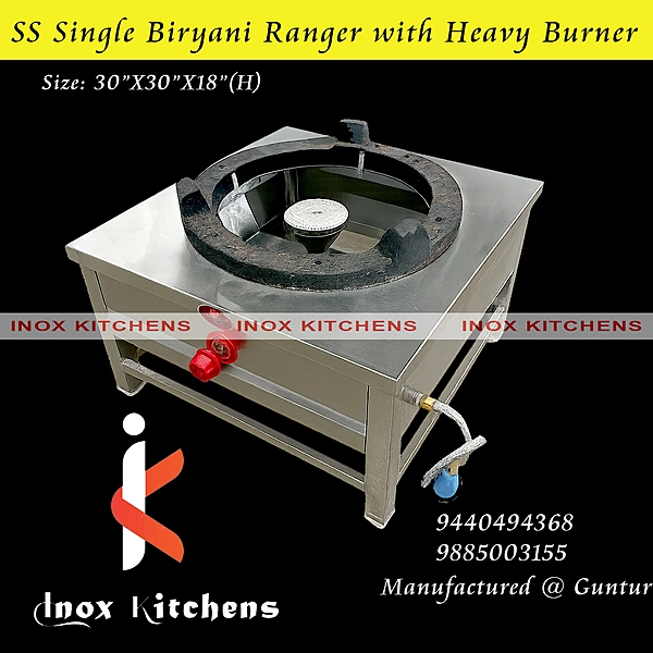 SS Single Bulk Burner