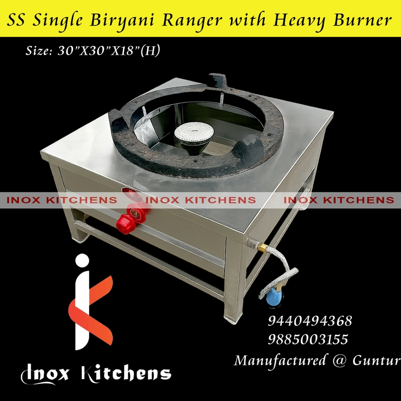 SS Single Bulk Burner