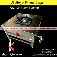 SS Single Bulk Burner