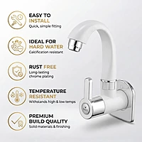 Superb Elite Sink Cock With Flange