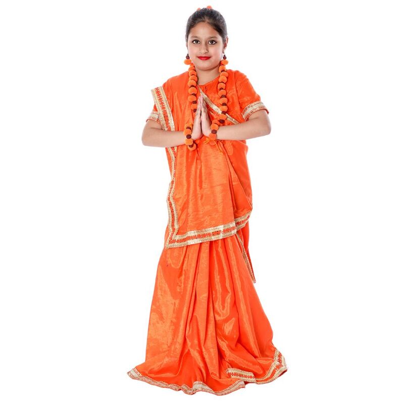 Sita Saree Fancy Dress Costume