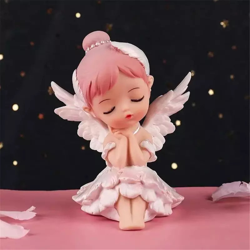 Sitting Sleep Angel White
