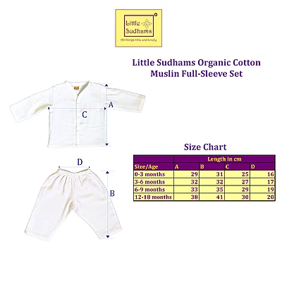 Muslin Cotton Full-Sleeve Set