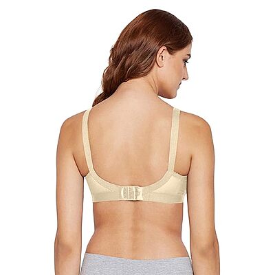 BODYCARE Women's Cotton Non-Wired Regular Bra 36 D Skin