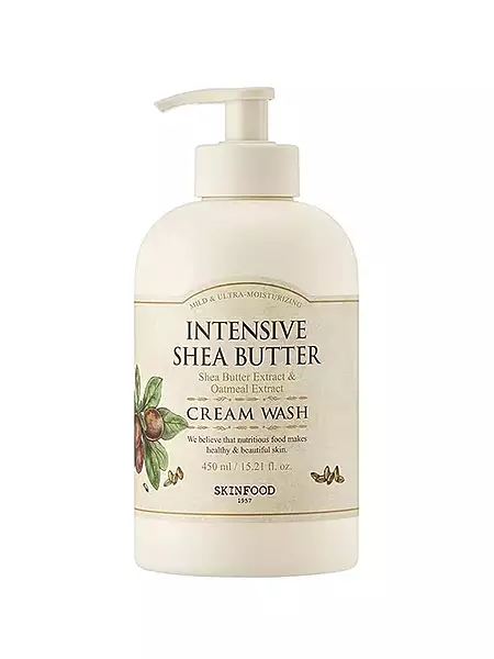 SKINFOOD INTENSIVE SHEA BUTTER CREAM WASH