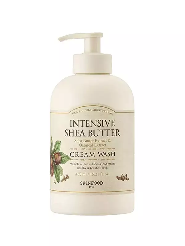 SKINFOOD INTENSIVE SHEA BUTTER CREAM WASH