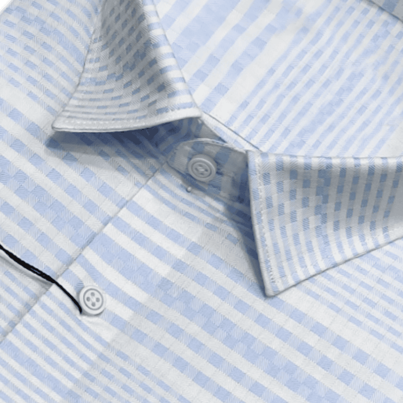 Sky Blue Stripes Shirt