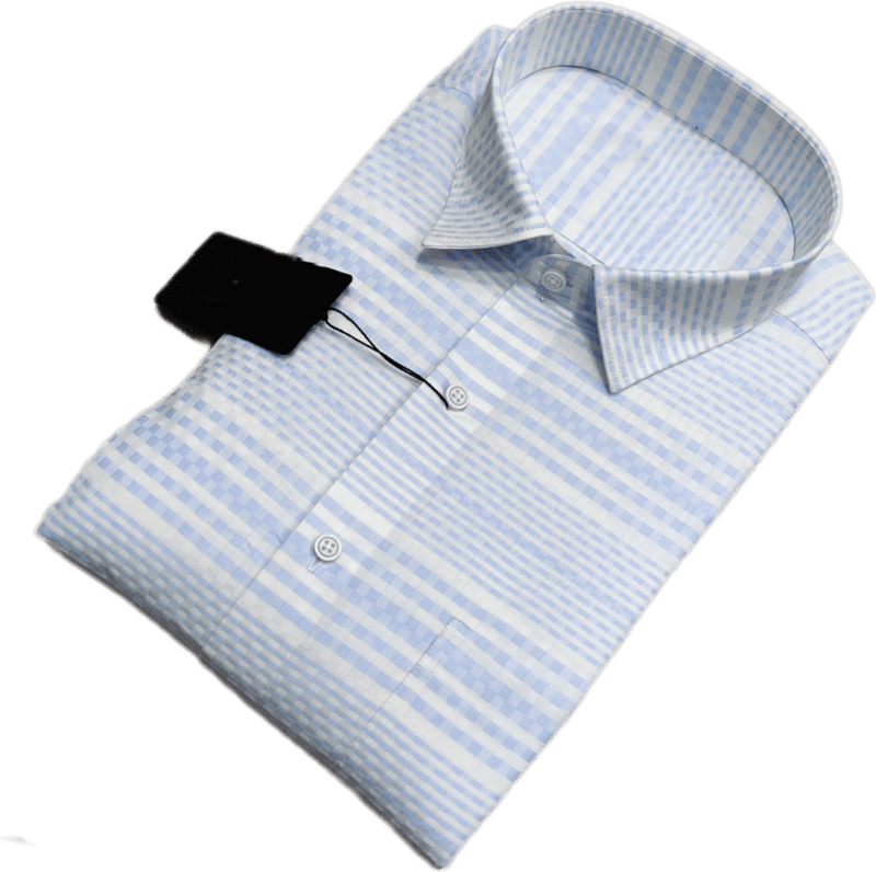 Sky Blue Stripes Shirt