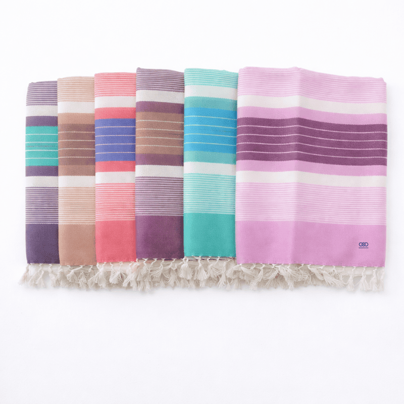 Sky Comfort Stripe – Ultra Soft Fast Dry Towel