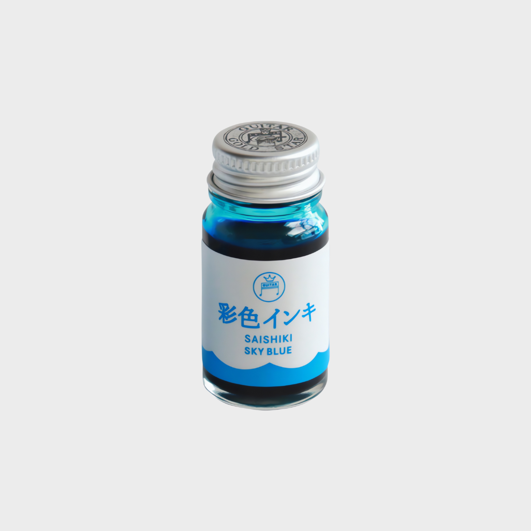 Teranishi Chemical | Ink | 12ml | Guitar | For Fountain Pen | Sky
