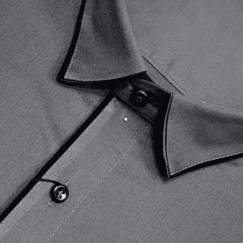 Slate Gray Plain Shirt