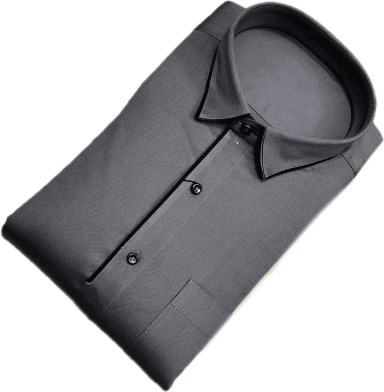 Slate Gray Plain Shirt
