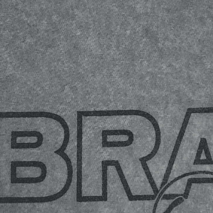 Slate Gray Wash Round Neck Tshirt