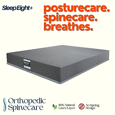 Neev 6 Inches Sleep 8+ Orthopedic, Posturecare Latex Mattress