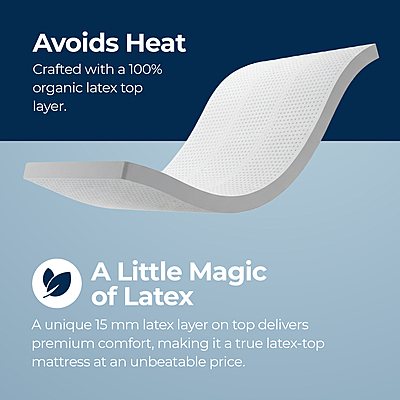 Neev 6 Inches Sleep 8+ Latex Mattress Under Exchange