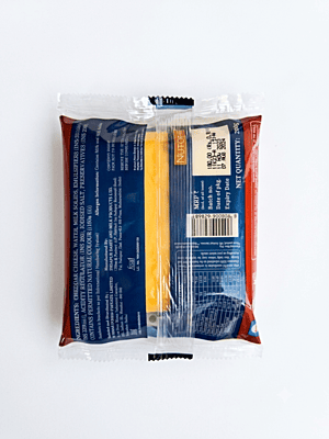 Nutoras Cheddar Processed Cheese Slice 200G Nutoras Cheddar Processed Cheese Slice 200G