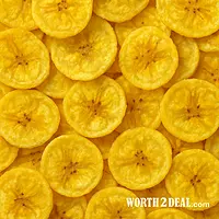 Close view of crispy Kerala banana chips texture | Worth2Deal