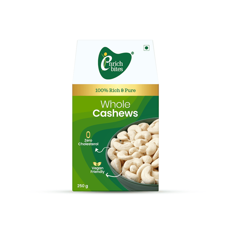 Premium Whole Cashew Nuts W320 | Large Whole Cashews | Rich & Pure