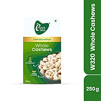 Premium Whole Cashew Nuts W320 | Large Whole Cashews | Rich & Pure