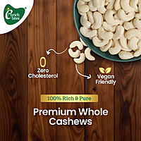 Premium Whole Cashew Nuts W180 | Extra Large Whole Cashews | Rich & Pure