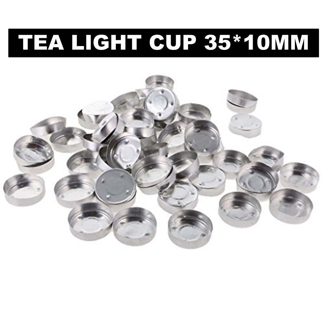 Candle Tealights 35*10 Aluminium Cup