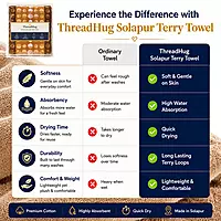 Caramel Echo Solapur Terry Towel