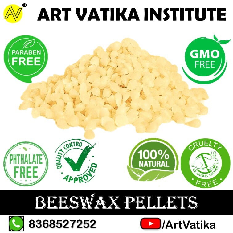 Beeswax Pellets White (NATURAL)