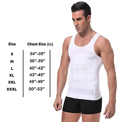 Premium Men’s Slimming Body Shaper Vest Pack of 1