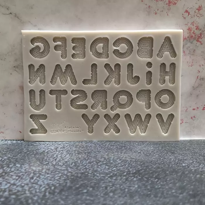 Small Alphabet Upper Case Mould
