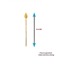 Brass Lord Murugan Vel with Seval Kodi
