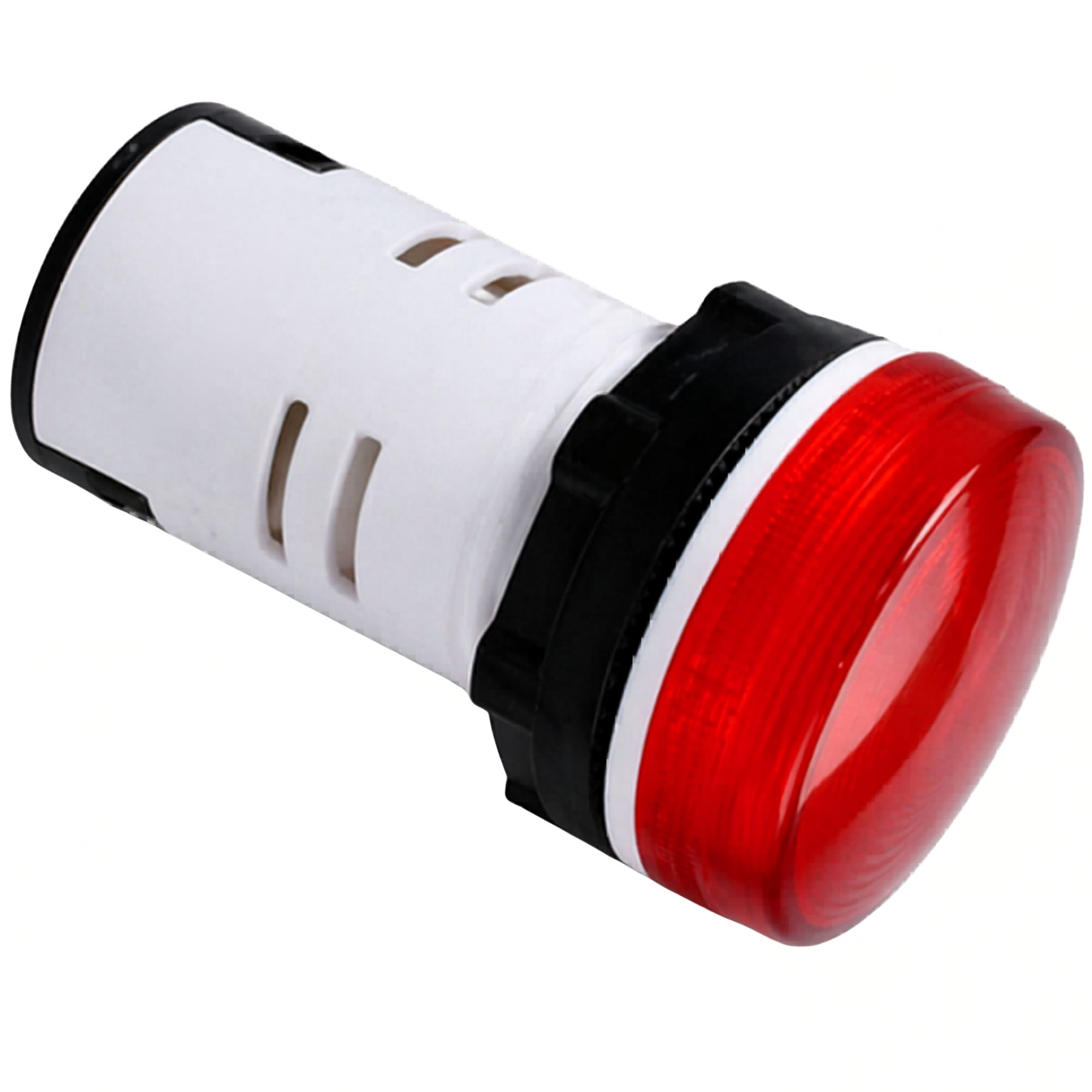 Smidnya IL22 Bezel Protected LED Pilot Light-22mm-48V AC/DC-Red