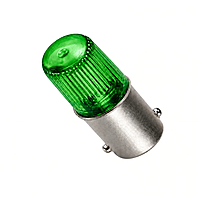 Smidnya IL22 Capsule Neon Indicator-Bulb-220-240V AC-Green