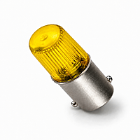 Smidnya IL22 Capsule Neon Indicator-Bulb-220-240V AC-Yellow