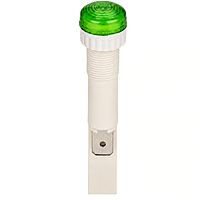 Smidnya IL22 Mini Pin Neon Indicator Light-Panel-220-240V AC-Green
