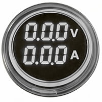 Smidnya IL22 Round Volt/Amp Pilot Light-22mm round-220V AC-White