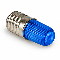 Smidnya IL22 Screw Base Neon Indicator-Bulb-24V AC/DC-Blue