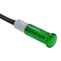 Smidnya IL22 Slim LED Indicator Light-Panel-220-240V AC-Green