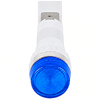 Smidnya IL22 Slim Pin Neon Indicator Light-Panel-220-240V AC-Blue