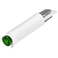 Smidnya IL22 Straight Tube Neon Indicator Light-Panel-220-240V AC-Green